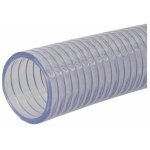 Tuyau souple en pvc transparent renfort spirale acier � int�rieur 20mm 1m pression max 5 bar norme as2070 ...