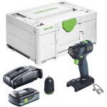 Txs 18 - basic perceuse - visseuse sans fil 18 v 40 nm brushless + 1x batterie 4, 0 ah + chargeur rapide ...