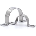 U - collier de serrage tuyau robustes �42 mm, collier de fixation inox - tuyau pour fixation?attache ...