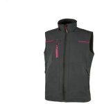 U - power - gilet de travail saturn u - 4 en tissu imperm�able fuchsia m