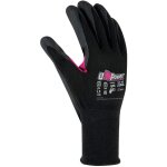 U - power love gants de travail nylon �cran tactile noir fuchsia 6 / xs 12pcs