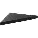 U - tile - etagre d'angle en rsine imitation pierre naturelle - 24 x 24 cm x 2, 4 cm d'paisseur - ...