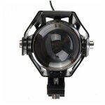 U5 125w 3000lm moto �tanche phare led haute puissance spot light noir?