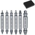 Ulisem - ensemble d'extracteur de vis endommag� 6 pcs, retirez toutes les vis ou boulons ou boulons pel�s ...