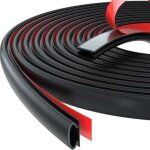 Ulisem joint porte fen�tre isolant froid et phonique d - profil, joint de porte d'entr�e caoutchouc autocollan ...