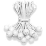 Ulisem - tendeur elastique 50 pi�ces, tendeur bache 10cm, corde elastique, sandow elastique, tendeur ...