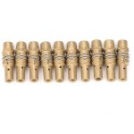 Ulisem10pcs porte - embouts buse soudage mig consommable accessoire pour chalumeau torche 15ak, accessoire ...