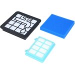 Ulisemensemble de filtres anti - allergie + filtre moteur + filtre en mousse pour philips powerpro compact ...