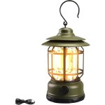 Ulisemlanterne temp�te vintage, lampe led portable rechargeable, lampe de camping electriques, lanternes ...