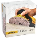 Ultimax ligno � 150 mm disque abrasif auto - agrippant multifit - g. 60 - boite de 50 mirka ul6m105060 ...