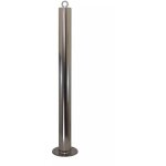 Ultra secure - potelet fixe  boulonner 900f - 76 - i inox acier inoxydable avec oeillet