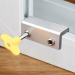 Umnuou ? pack de 2 verrous de fen�tre coulissante ? limiteur de cadre r�glable en aluminium ? s�curit� ...