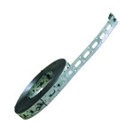 Unelvent - bande perforée en acier 25 mètres, 17 x 6 mm trous 8 mm (863179) Unelvent - bande perforée en acier 25 mètres, 17 x 6 mm trous 8 mm (863179)