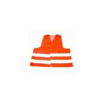 Unitec gilet de scurit polyester din en 471 orange 73762