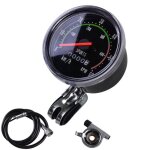 Universel v�lo ordinateur v�lo compteur de vitesse odom�tre m�canique cyclisme rond compteur jauges chronom�tr ...