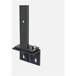 Kordo ? platine de fixation lat�rale noire pour poteaux universo ? renforcement structurel ? compatible ...