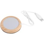 Usb isolation coasters creative grain tasse chaleur boisson tasse mat r�chauffeur bureau th� lait caf� ...