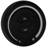 V - tac bande lumineuse led - accessoires - interrupteur touch dimmer - noir