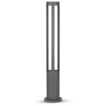 Lampadaire de jardin led cob 10w couleur gris h:80cm 3000k ip65 Lampadaire de jardin led cob 10w couleur gris h:80cm 3000k ip65