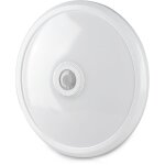 Plafonnier led avec dtecteur 12w samsung chip hublot blanc v - tac pro vt - 13 - 120  - blanc froid ...