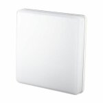 Lampe dôme carrée led samsung trimless ip44 blanc 15w 1500 lumens 6500k 200mm Lampe dôme carrée led samsung trimless ip44 blanc 15w 1500 lumens 6500k 200mm