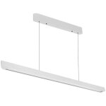 V - tac - plafonnier led suspendu 36 w samsung chip blanc 1227 x 50 x 60 mm 3 en 1