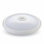 Plafonnier circulaire  led 12w avec dtecteur de mouvement infrarouge v - tac vt - 13