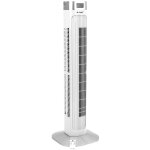 V - tac - ventilateur colonne oscillant vt - 5536 55w 3 vitesses h99, 5cm d91cm gris