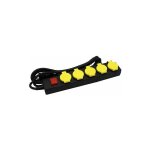 V - tac vt - 1125 - 3 rallonge électrique multiprise extérieure 5 x schuko 16a eu standard câble 3m avec ... V - tac vt - 1125 - 3 rallonge électrique multiprise extérieure 5 x schuko 16a eu standard câble 3m avec ...