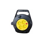 V - tac vt - 6002 enrouleur rallonge de cble 10m eu standard 4 x schuko 16a avec protecteur de surcharge ...