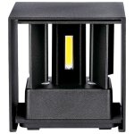 V - tac vt - 759 - 12 applique led carr�e 11w corps noir faisceau orientable blanc chaud 3000k - sku ...
