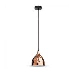 Lampe � pendule vintage suspendue couloir plafond projecteur finition marteau lumi�re optique or rose ...