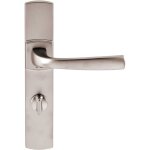 Vachette - poign�e de porte int�rieure - muze gris platine - condamnation - 195 mm