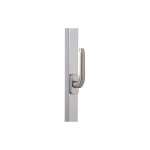 Vachette - cr�mone pompier � poign�e rotative en applique finition argent 2300 mm pour menuiserie bois, ...