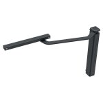 Assa abloy - ferme portail piton - noir - droit - dc630g - r - - - 9004