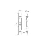Gache galet pour srie 20000 / 20500  toupiller 116shb vachette 1 - 4984 - 34 - bateau 140 - 16412