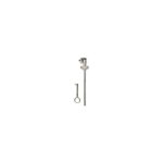 Vachette - jeu de 2 tringles tcp125  8mm 1250mm pour 5464 - 12116000