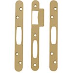 Vachette - jeu de g�ches plates pour serrure trilock s�rie 5000 bout rond 16536000