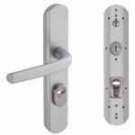 Poigne de porte blinde universelle vachette secumax up champagne