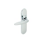 Vachette - poignée de porte intérieure - jazz gris - bec de cane - 165 mm Vachette - poignée de porte intérieure - jazz gris - bec de cane - 165 mm