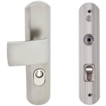 Vachette - poigne de porte palire blinde muze platine 195 mm