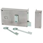 Vachette - serrure grille horizontale 67437 choisissez vos options: droite