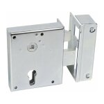 Vachette - serrure en applique  fouillot gauche - cl i - axe  60 mm - srie 7316 type alsace