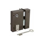 Vachette - serrure en applique p�ne dormant 1 / 2 tour vertical gauche