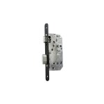 Vachette - serrure bec de cane � larder � condamnation d453 axe 50 mm - fouillot 7 mm - droite - sans ...