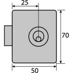 Serrure � cylindre � paillettes � 20 type 5303 - assa abloy france vachette