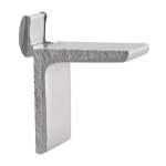 Bezault sas - taquet aluminium brut t39 pour crmaillre encastre vachette - bote de 100 - 580263