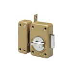 Vachette - verrou targette v136 bouton pne 110 bronze sans cylindre 16109000