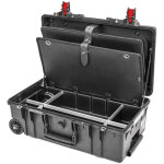 Valise � outils stier premium avec roulettes et poign�e t�lescopique, apte au transport a�rien, vide