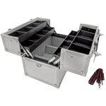 Valise porte - outils extensible valex en aluminium 5 compartiments 37x28x22 cm